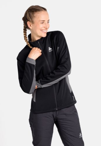 Odlo Brensholmen Langlaufjacke für Damen - Skilanglauf - schwarz, S