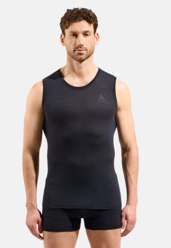 Odlo Merino Performance Wool 140 Seamless Base Layer Tank für Herren - Wandern, Radsport - schwarz, XXL