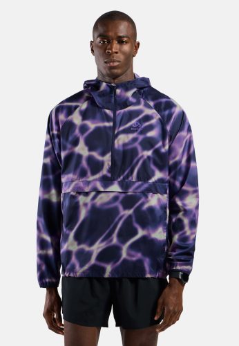 Odlo Zeroweight Print Laufjacke für Herren - Running - lila, L