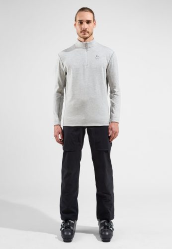 Odlo Berra Mid Layer Half-Zip für Herren - Wandern, Ski & Snow - grau, 3XL
