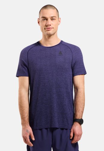 Odlo Essential Seamless Lauf-T-Shirt für Herren - Training, Running - blau, XXL