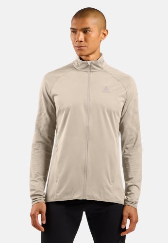 Odlo Zeroweight Warm Hybrid Laufjacke für Herren - Training, Running - beige, XXL