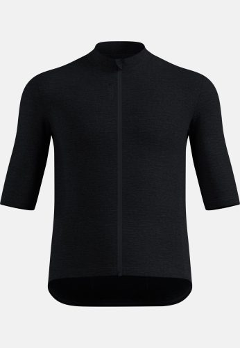 Odlo Zeroweight Merino Rad-Shirt Full-Zip für Herren - Radsport - schwarz, S