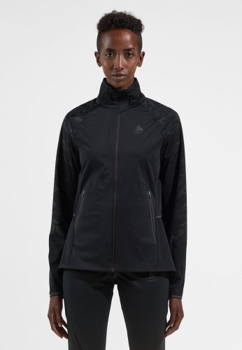 Odlo Zeroweight Pro Warm Reflect Laufjacke für Damen - Running - schwarz, XS