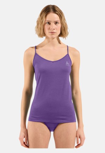 Odlo Merino 160 Base Layer Tank für Damen - Wandern, Radsport - lila, XS