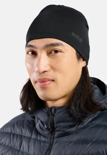 Odlo Essential Microfleece Mütze - Wandern, Ski & Snow - schwarz, OneSize