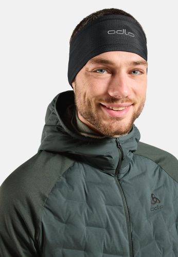 Odlo Polyknit Warm Reflective Stirnband - Skilanglauf - schwarz, OneSize