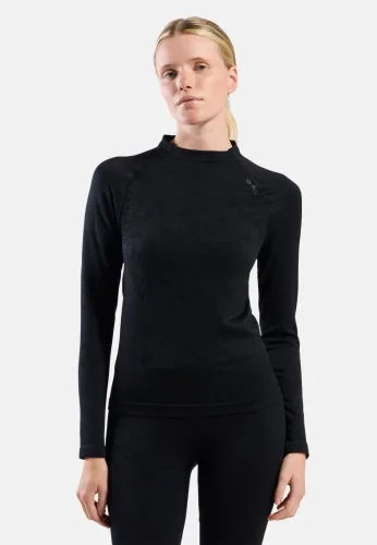 Odlo, Odlo Damen Performance Warm Blackcomb Bl Crew Longsleeve