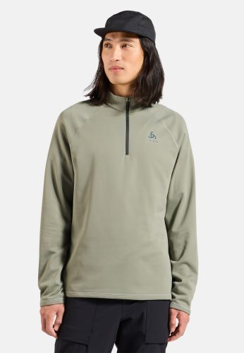 Odlo, ODLO Herren Unterzieh Zipshirt Besso grau | M