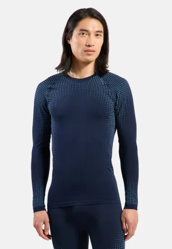Odlo, Odlo Herren Performance Warm Bl Crew Longsleeve
