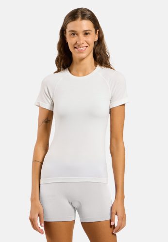 Odlo, ODLO Damen Laufwäsche Shirt Performance Light Base Layer weiss | M