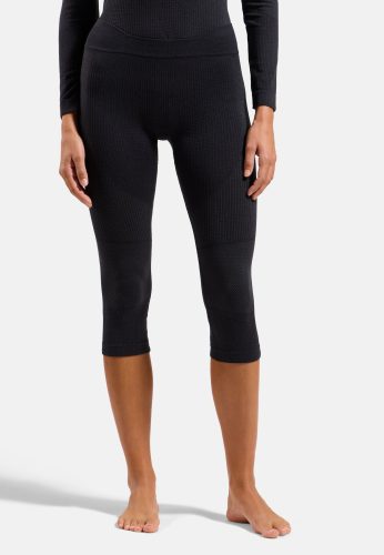 Odlo, ODLO Damen Unterziehhose Merino 3/4 schwarz | M