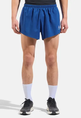 Odlo Zeroweight 3 Inch Lauf-Split-Shorts für Herren - Training, Running - blau, S