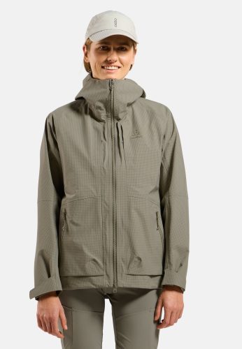 Odlo Ascent 3L Waterproof Jacke für Damen - Wandern, Ski & Snow - grün, S