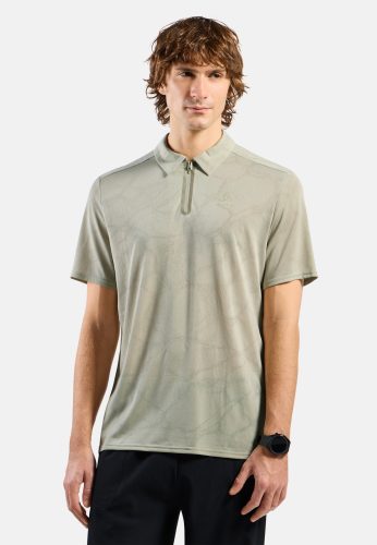 Odlo Ascent Chilltec Poloshirt für Herren - Wandern - beige, L