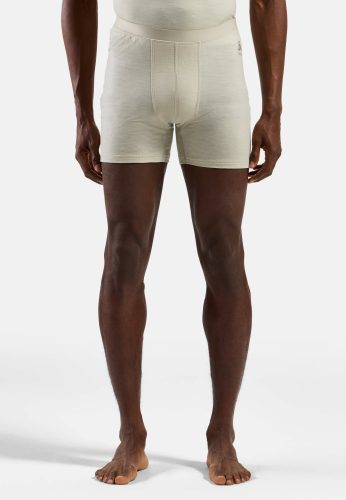 Odlo Merino 160 Boxershorts für Herren - Wandern, Ski & Snow - beige, M
