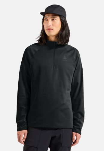 Odlo, ODLO Herren Unterzieh Zipshirt Besso schwarz | XXL