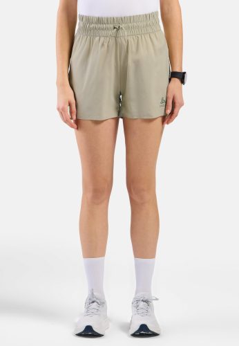 Odlo Zeroweight 4 Inch Laufshorts 2.0 ohne Innenhose für Damen - Training, Running - beige, L