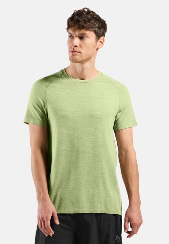 Odlo Essential Seamless Lauf-T-Shirt für Herren - Training, Running - grün, L