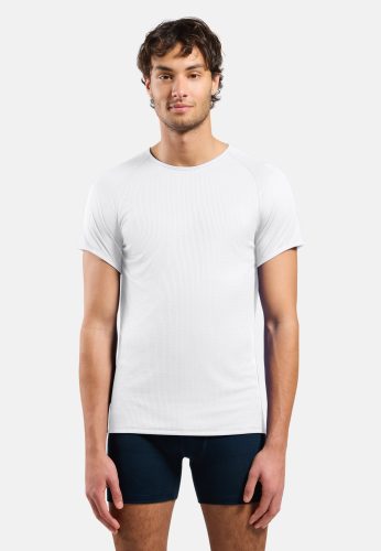 Odlo, Odlo Funktionsshirt "BL TOP crew neck s/s-ACTIVE LIGHT" mit Rundhalsausschnitt, Kurzarm-Design, atmungsaktiv
