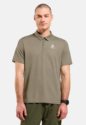 Odlo Cardada Poloshirt für Herren - Wandern, Casual Comfort - grün, S