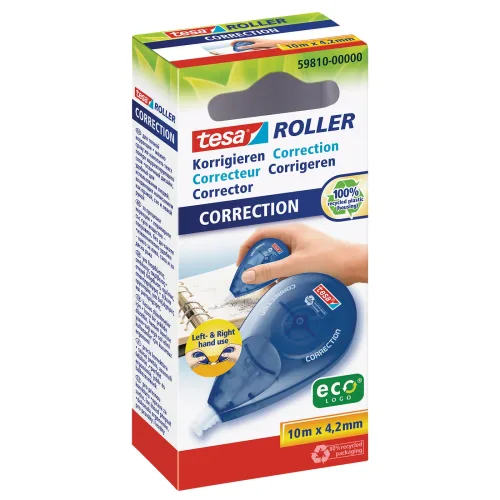 tesa, TESA Korrekturroller ecoLogo 598100000 sideway, einweg 4.2mx10mm