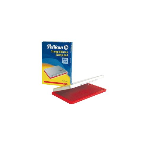 Pelikan, PELIKAN Metall-Stempelkissen rot 331025 Gr.2 11x7cm