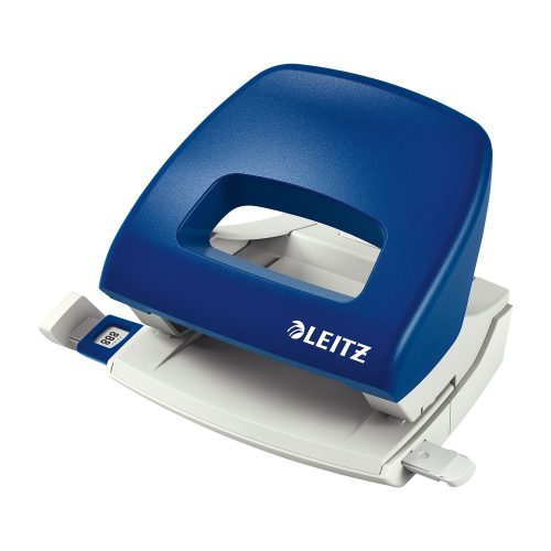 Leitz, LEITZ B&uuml;rolocher NewNeXXt 5.5mm 50380035 blau f. 16 Blatt