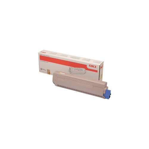 OKI, OKI Toner yellow 45862837 MC853/873 7300 Seiten