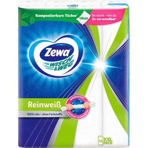 Zewa Küchenrolle 1-lagig 16 Stück à 45 Blatt