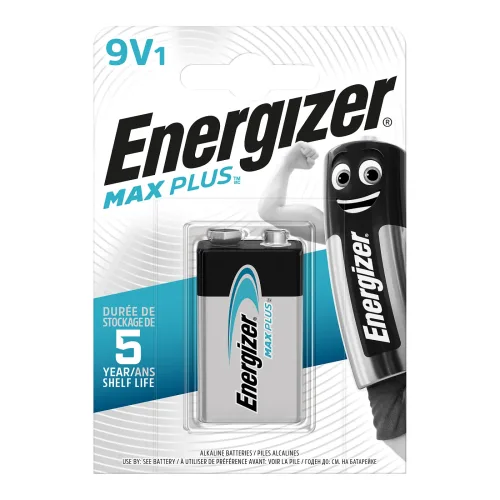 Energizer, ENERGIZER Batterie Max Plus 9,0V 522/9V E-Block 600 mAh