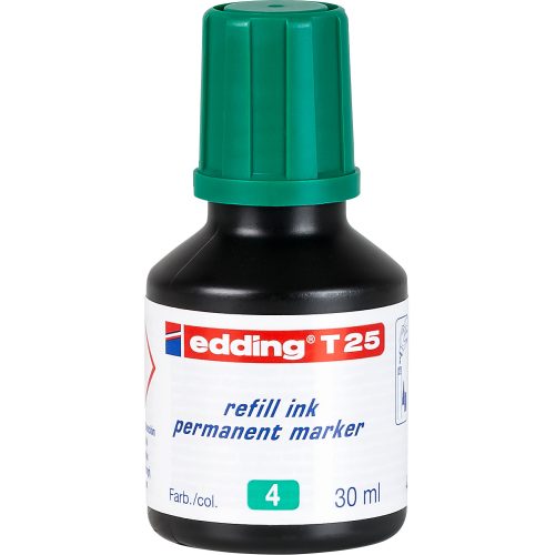edding, EDDING Nachf&uuml;lltuschen T25 T-25-4 gr&uuml;n 30ml