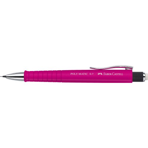 Faber-Castell, FABER-CASTELL Bleistift Poly Matic 0,7mm 133328 pink