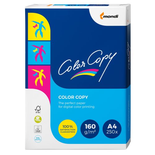 MONDI, MONDI Color Copy Paper A4 88008634 160g, weiss 250 Blatt