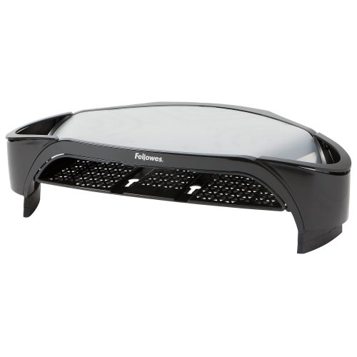 Fellowes, FELLOWES Monitor St&auml;nder Plus 8020801 schwarz/silber