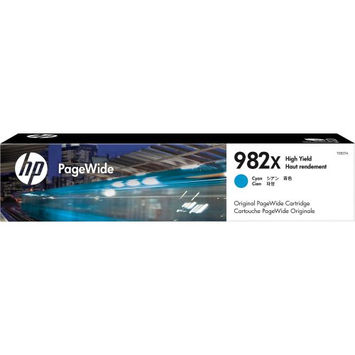 HP, HP PW-Cartridge 982X cyan T0B27A Pagewide Ent.765 16'000 S.