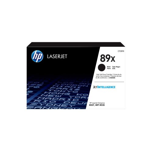 HP 89X Schwarz Original LaserJet Tonerkartusche mit hoher Reichweite