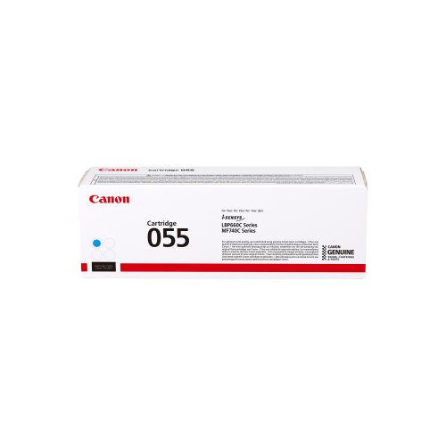 Canon, Canon -  Toner-Modul 055 cyan CRG 055 C LBP663/MF742 2100 Seiten, One Size