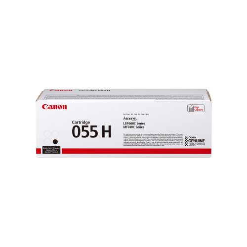 Canon, CANON Toner-Modul 055H schwarz CRG 055 BH LBP663/MF742 7600 Seiten