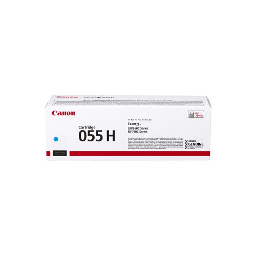 Canon, CANON Toner-Modul 055H cyan CRG 055 CH LBP663/MF742 5900 Seiten