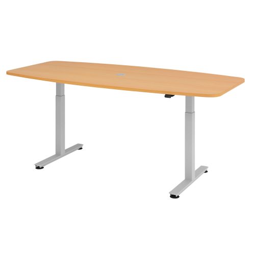 Hammerbacher Konferenztisch XMST22/6/5 Buche 1.050 x 2.200 x 830 mm