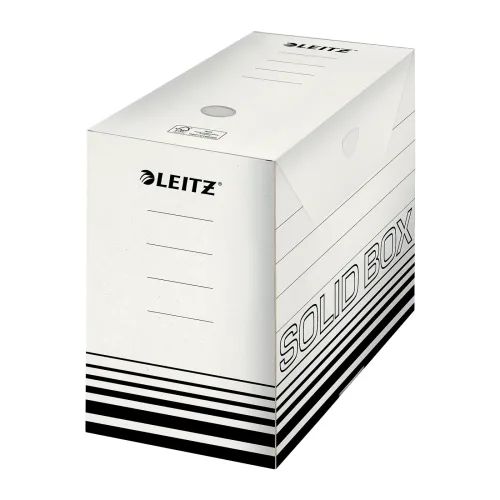 Leitz, LEITZ Archiv-Box Solid A4 6129-00-01 weiss