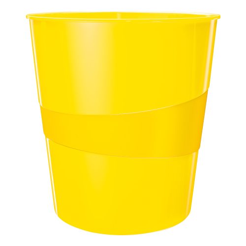 Leitz, LEITZ Papierkorb WOW 15 Liter 5278-10-16 gelb