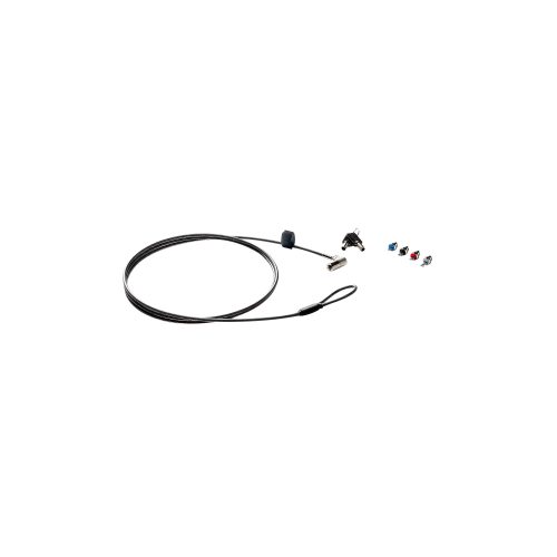 HP Kabelschloss Sure Key Schwarz, Silber 1,83 m