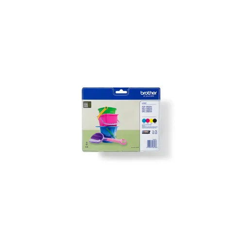 Brother, BROTHER Valuepack Tinte CMYBK LC-221VALBP MFC-J1100 260 Seiten
