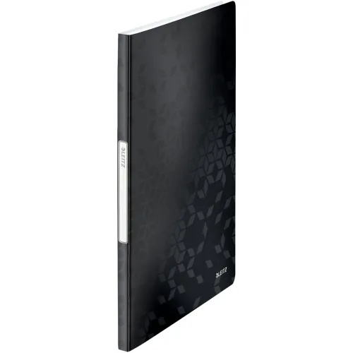 Leitz, LEITZ Sichtbuch WOW PP A4 4631-00-95 schwarz 20 H&uuml;llen