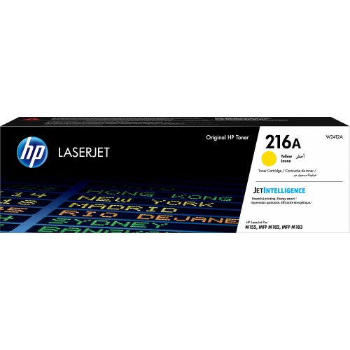HP, HP Toner-Modul 216A yellow W2412A CLJ Pro M155/182/183 850 S.