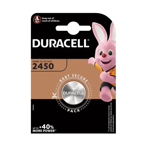 DURACELL, DURACELL Knopfbatterie Specialty DL2450 CR2450, 3V