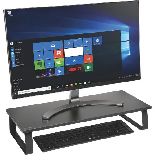 Kensington Extrabreiter Monitorständer K55726EU Bis zu 32? 600 x 260 x 120 mm Schwarz
