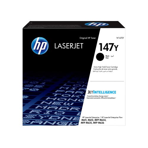 HP, HP Toner-Modul 147Y schwarz W1470Y LJ Enterprise M611 42'000 S.